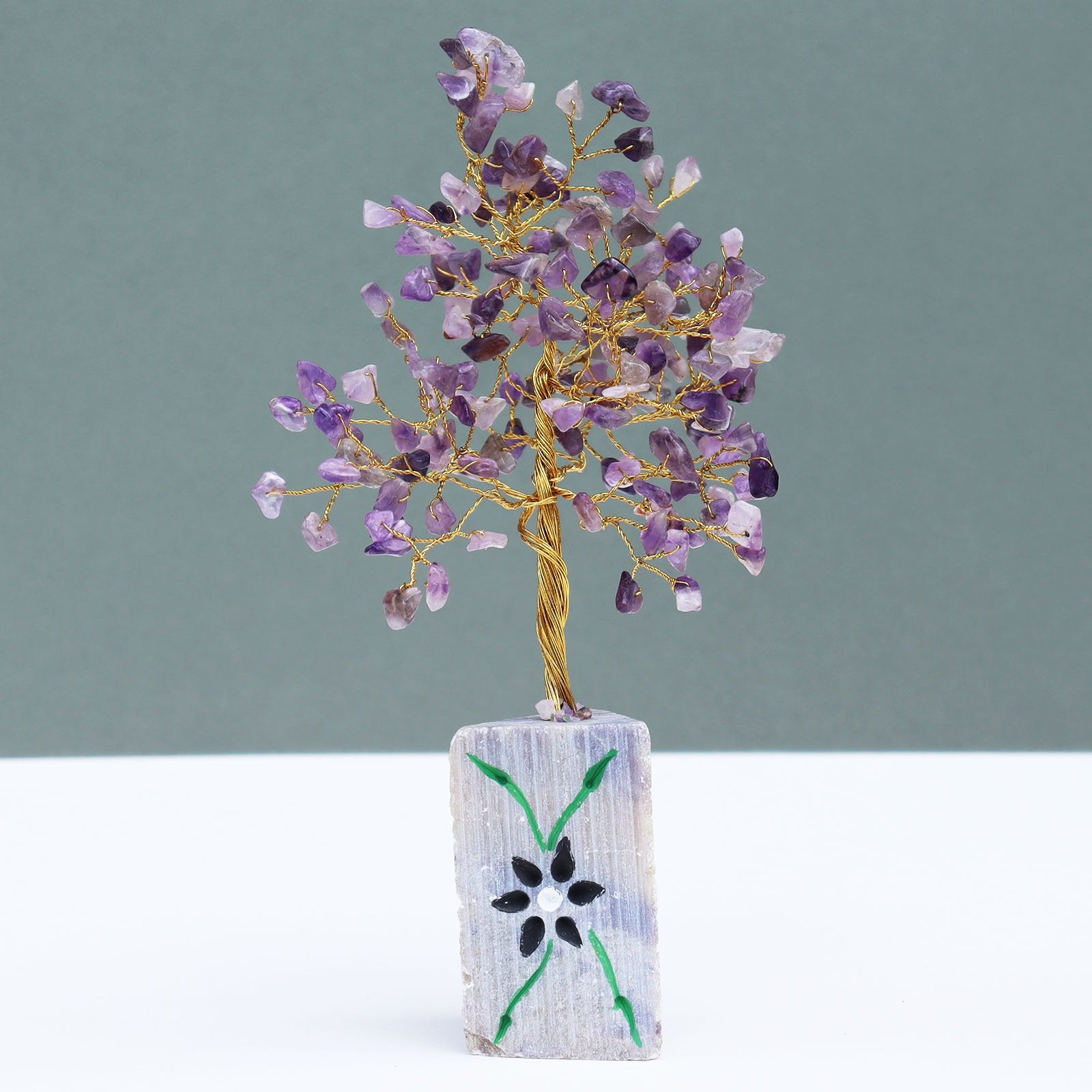 160 - Stone Amethyst Gemstone Tree | #product_category# - OneRoofGifts