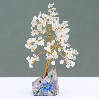 160 - Stone Rock Crystal Gemstone Tree | #product_category# - OneRoofGifts