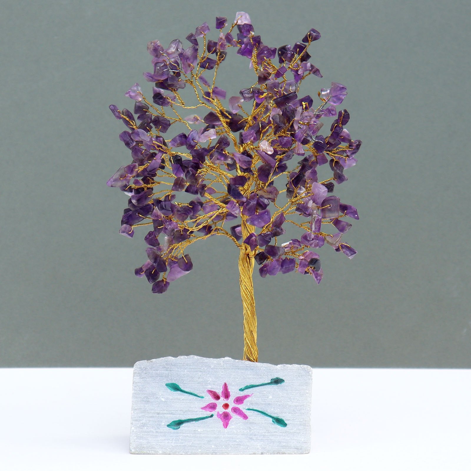 320 - Stone Amethyst Gemstone Tree | #product_category# - OneRoofGifts