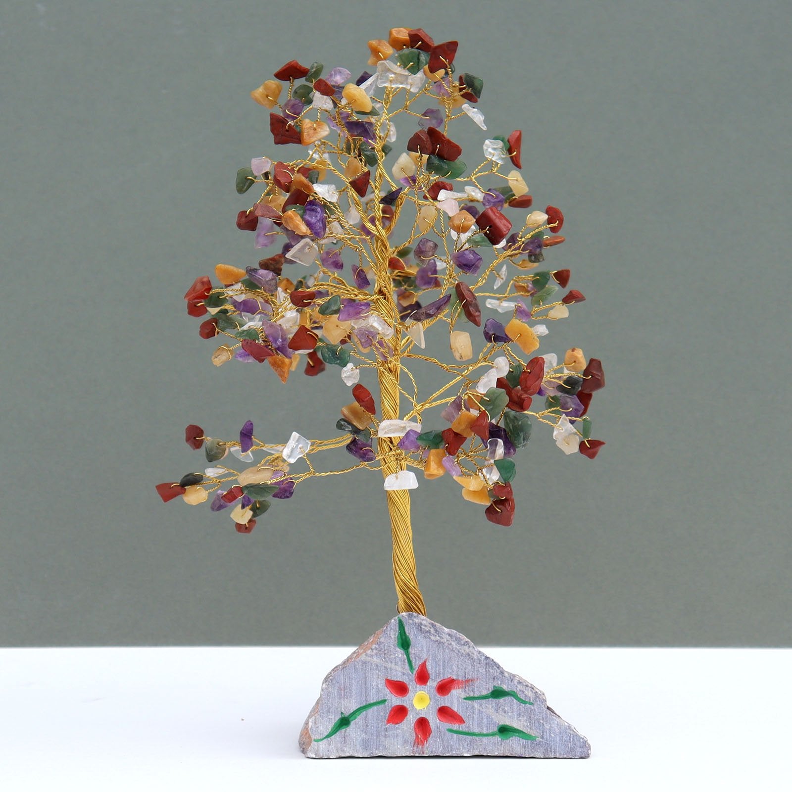 320 - Stone Multi - Gemstone Tree | #product_category# - OneRoofGifts
