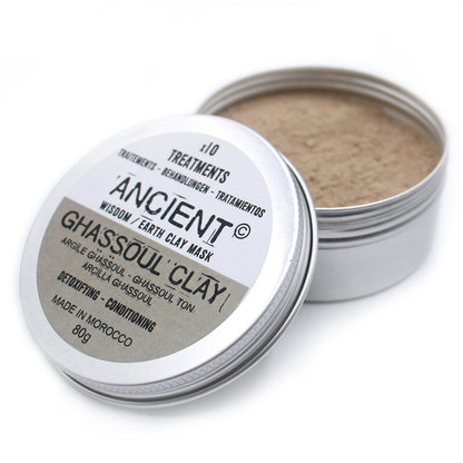 80g Ghassoul Face & Body Clay | #product_category# - OneRoofGifts