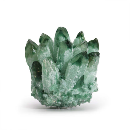 Green Ghost Quartz Cluster | #product_category# - OneRoofGifts