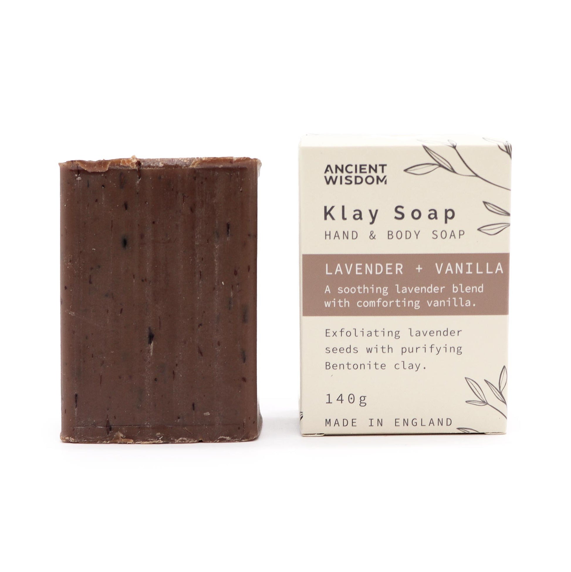Klay Soap with Vanilla & Lavender | #product_category# - OneRoofGifts