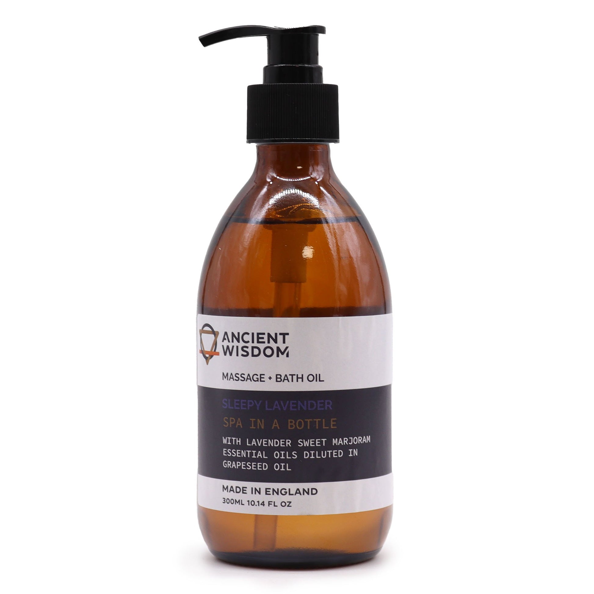 300 ml Sleepy Lavender Aromatherapy Massage and Bath Oil | #product_category# - OneRoofGifts
