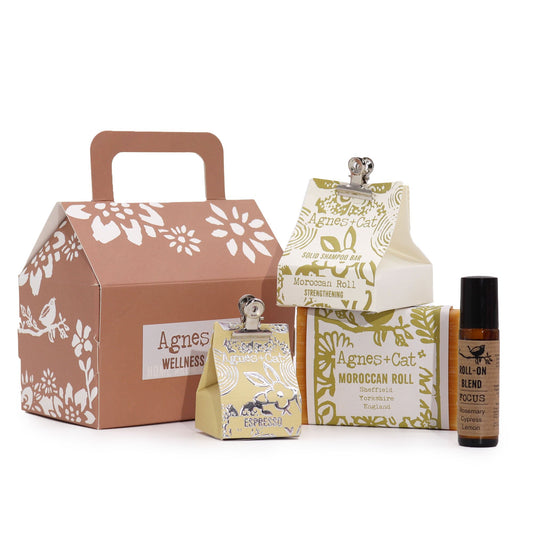 Elegant Moroccan Morning Wellness Gift Set by Agnes & Cat – premium #product_category# at oneroofgifts. The perfect luxury gift with UK delivery.