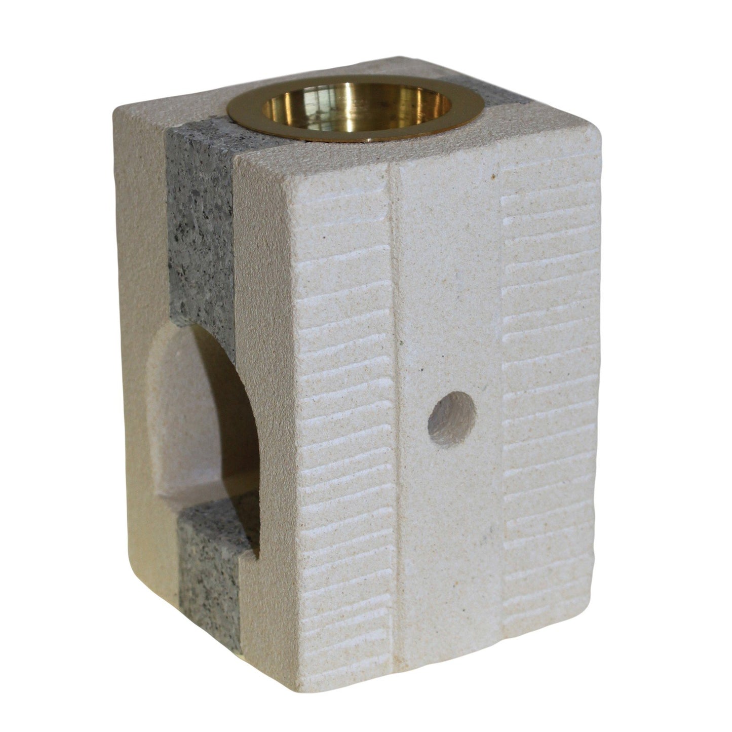 Oil Burner Stone Square Combo | #product_category# - OneRoofGifts