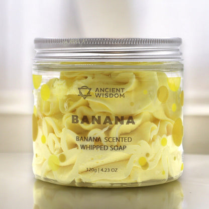 120g Banana Whipped Soap | #product_category# - OneRoofGifts