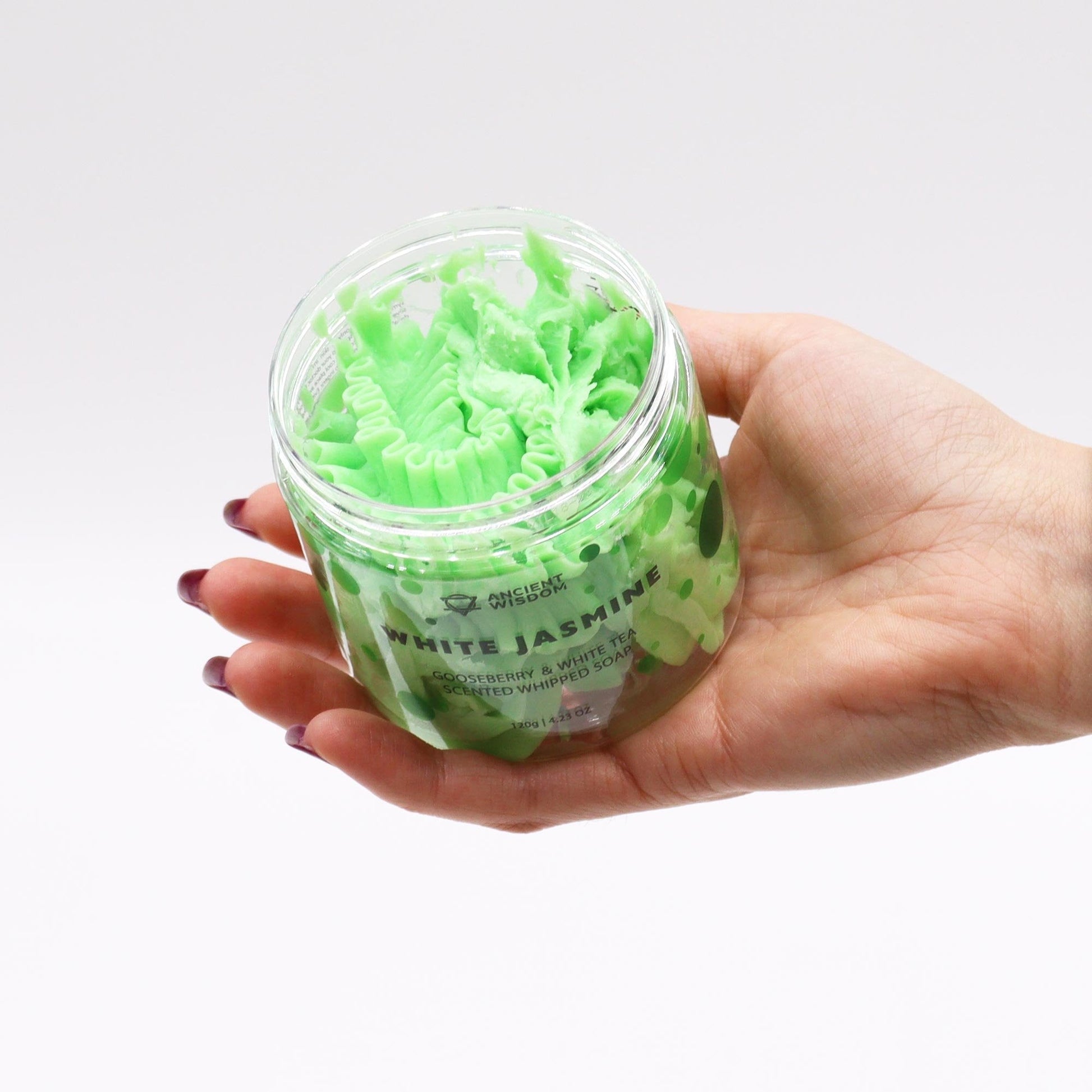 120g Gooseberry & White Tea Whipped Soap | #product_category# - OneRoofGifts