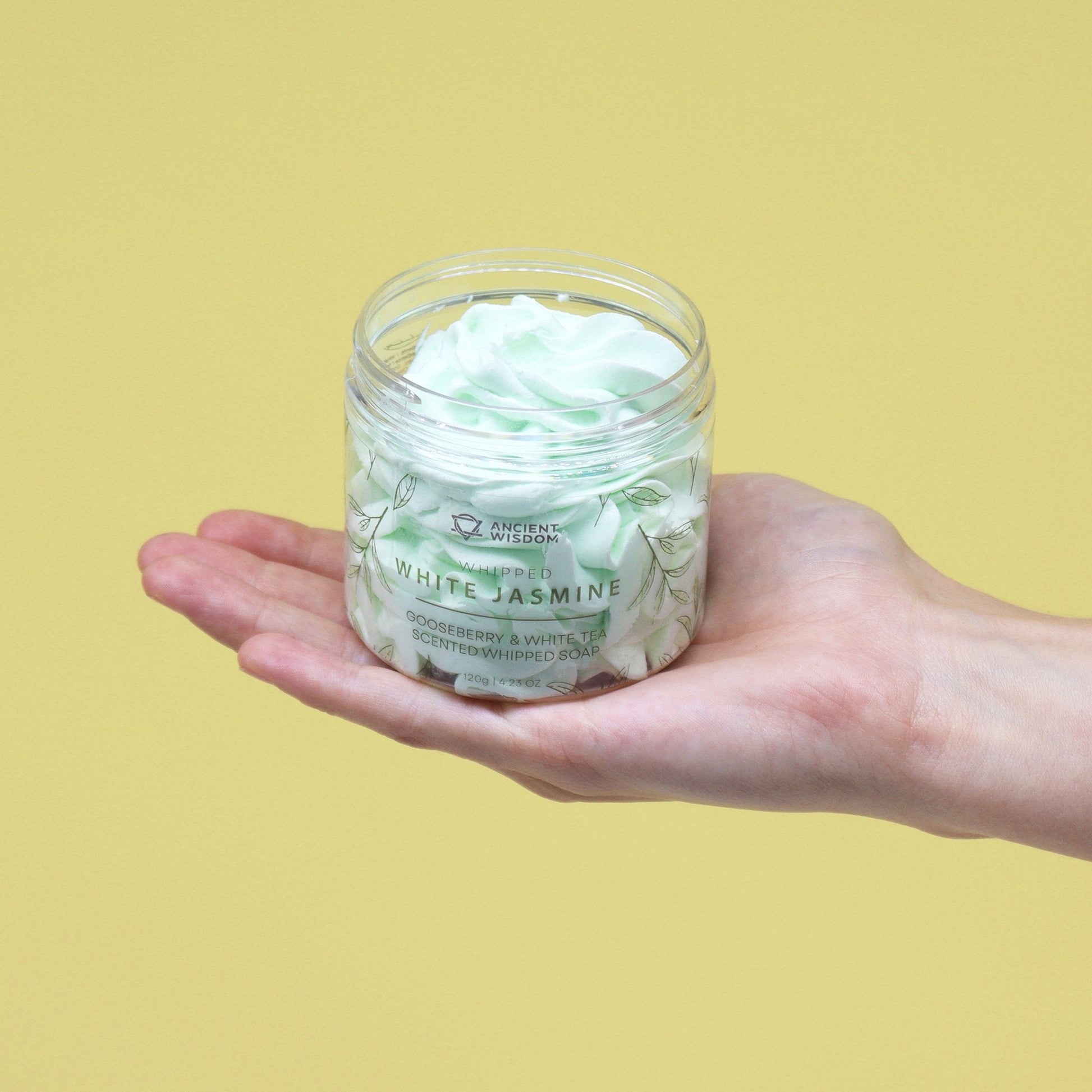 120g Gooseberry & White Tea Whipped Soap | #product_category# - OneRoofGifts