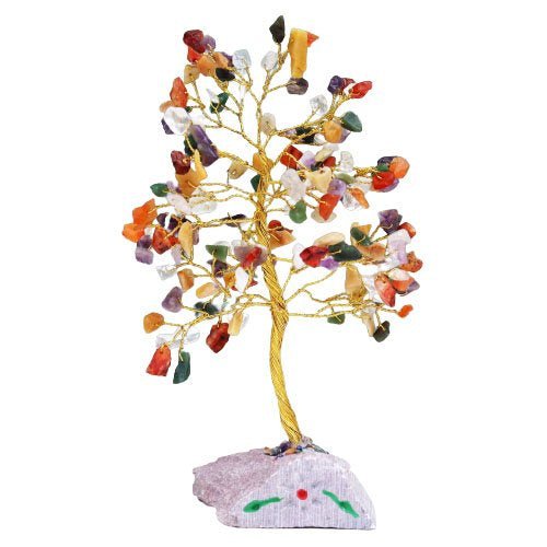 160 - Stone Multi - Gemstone Tree | #product_category# - OneRoofGifts