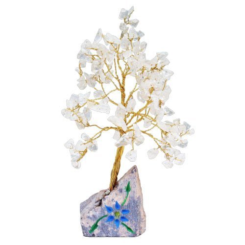 160 - Stone Rock Crystal Gemstone Tree | #product_category# - OneRoofGifts