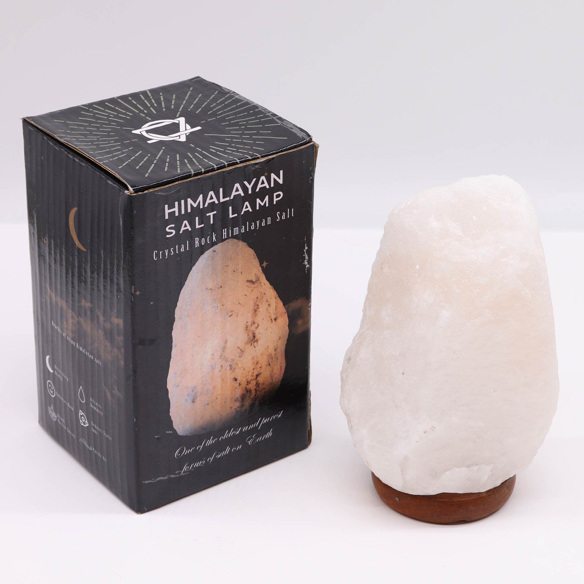 2 - 3 kg Crystal Rock Himalayan Salt Lamp with Base | #product_category# - OneRoofGifts
