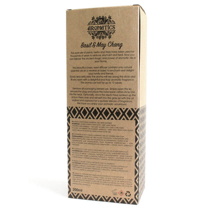 200ml Essential Oil Diffuser with Basil & Maychang | #product_category# - OneRoofGifts