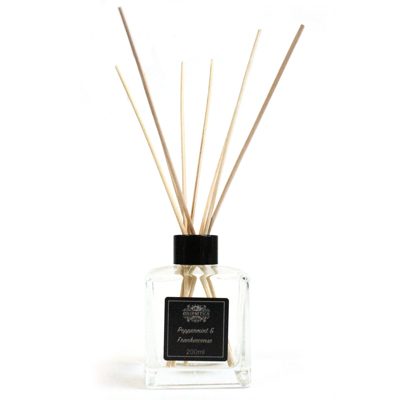 200ml Reed Diffuser with Essential Oils, Peppermint and Frankincense | #product_category# - OneRoofGifts