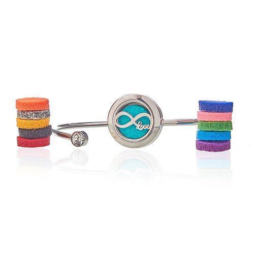 20mm Aromatherapy Crystal Bracelet - Infinite Love | #product_category# - OneRoofGifts