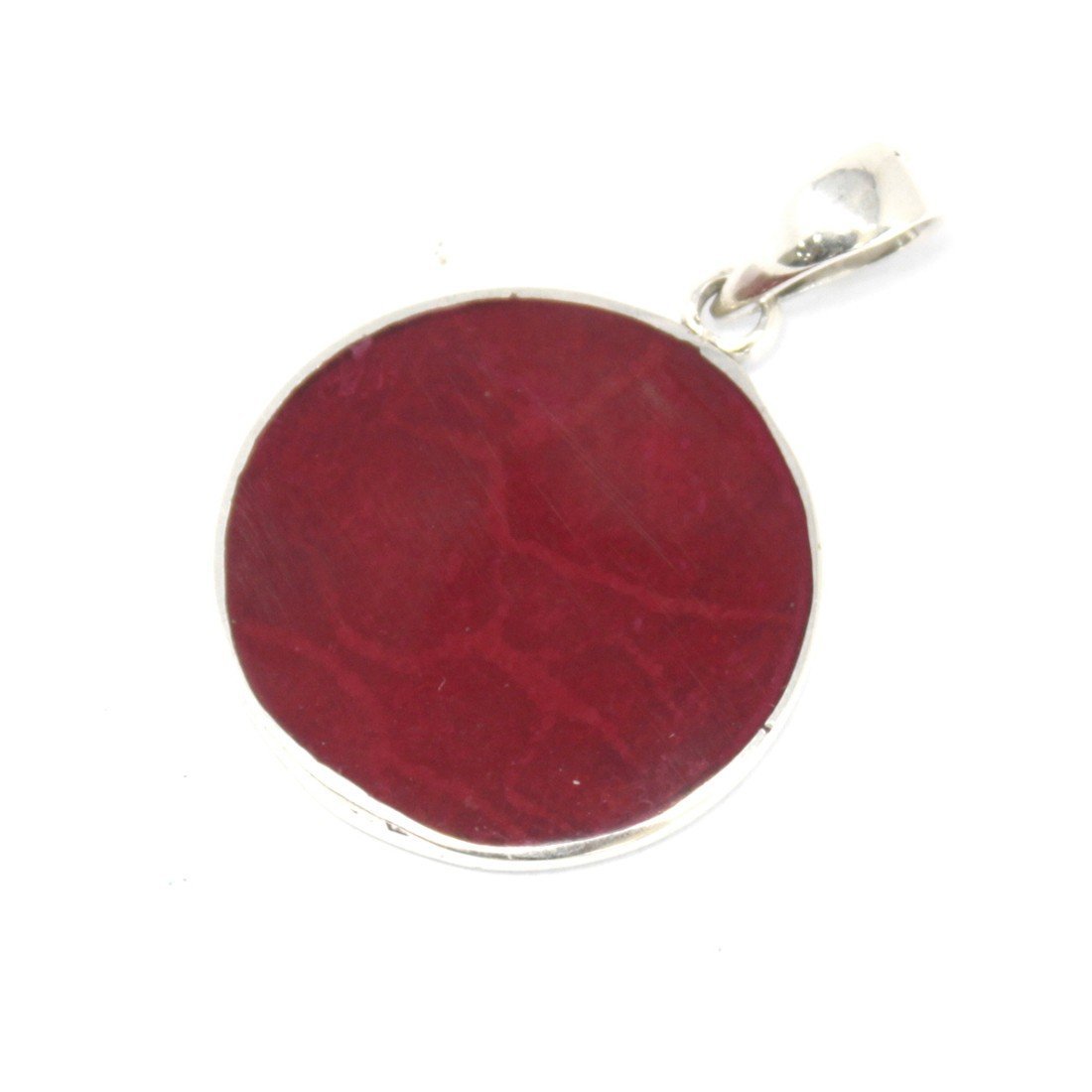 22mm Tree of Life Silver Pendant with Coral Effect | #product_category# - OneRoofGifts