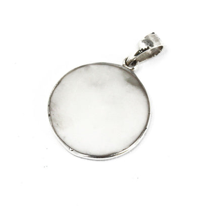 22mm Tree of Life Silver Pendant with Mother of Pearl | #product_category# - OneRoofGifts
