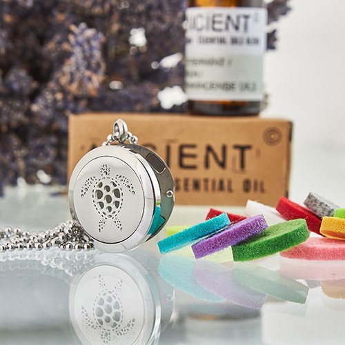 25mm Aromatherapy Turtle Necklace | #product_category# - OneRoofGifts