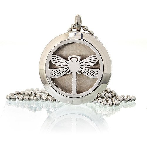 25mm Dragonfly Aromatherapy Diffuser Necklace | #product_category# - OneRoofGifts