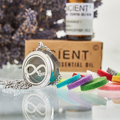 25mm Infinity Love Aromatherapy Diffuser Necklace | #product_category# - OneRoofGifts