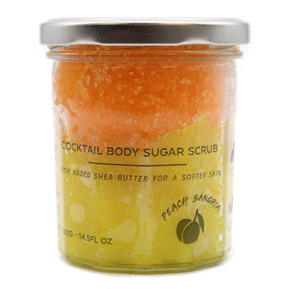 300g Peach Sangria Fragranced Sugar Body Scrub | #product_category# - OneRoofGifts
