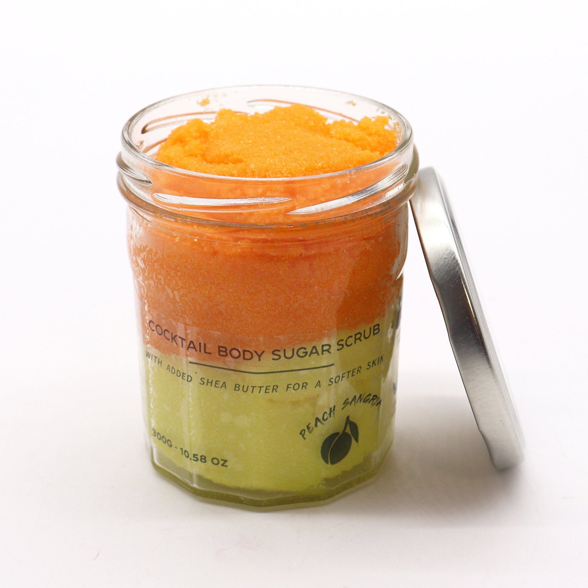 300g Peach Sangria Fragranced Sugar Body Scrub | #product_category# - OneRoofGifts