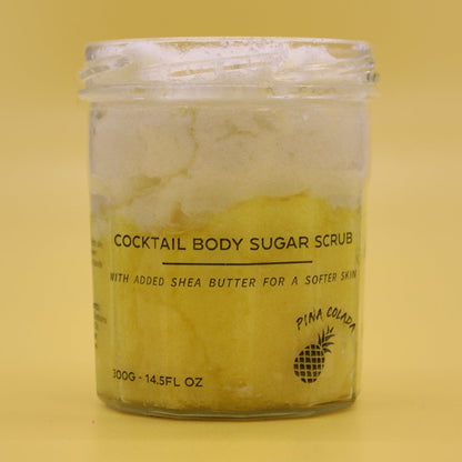 300g Pina Colada Fragranced Sugar Body Scrub | #product_category# - OneRoofGifts