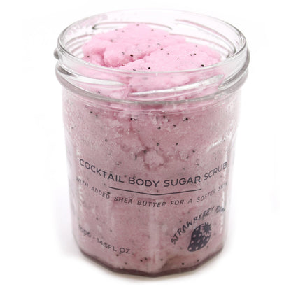300g Strawberry Rum Sugar Body Scrub with Fragrance | #product_category# - OneRoofGifts