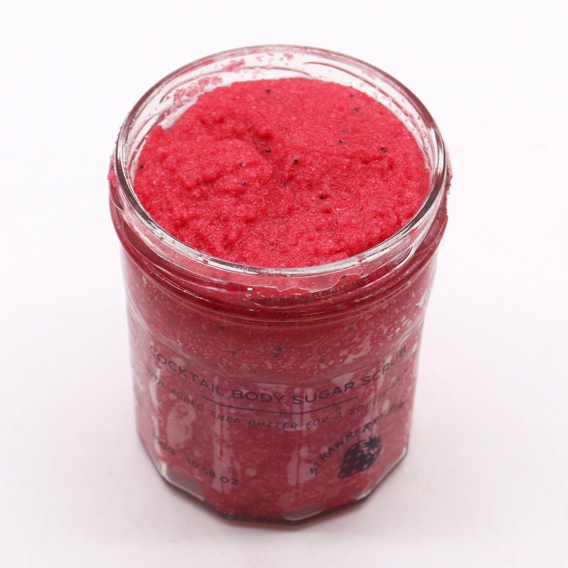 300g Strawberry Rum Sugar Body Scrub with Fragrance | #product_category# - OneRoofGifts