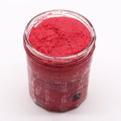 300g Strawberry Rum Sugar Body Scrub with Fragrance | #product_category# - OneRoofGifts