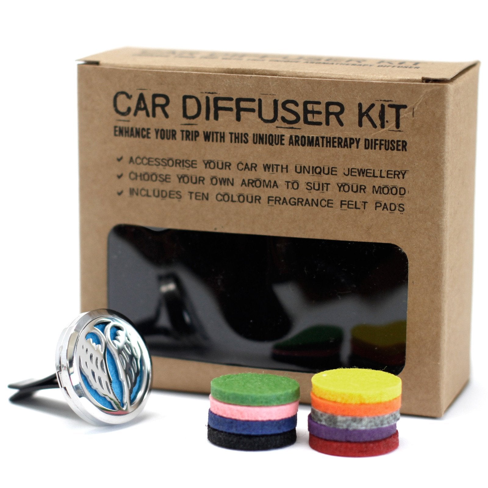 30mm Angel Wings Car Diffuser Kit | #product_category# - OneRoofGifts
