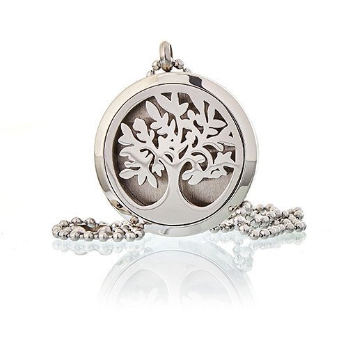30mm Aromatherapy Tree of Life Diffuser Necklace | #product_category# - OneRoofGifts