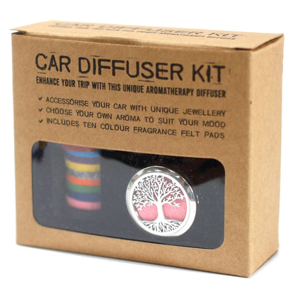30mm Car Diffuser Kit, Lotus Buddha Design | #product_category# - OneRoofGifts
