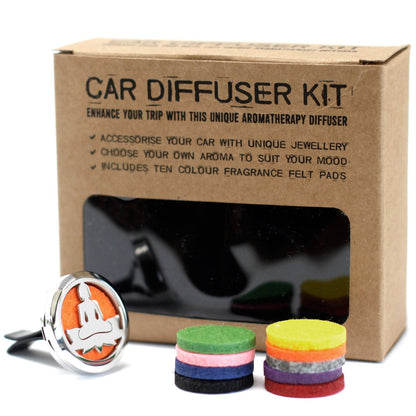 30mm Car Diffuser Kit, Lotus Buddha Design | #product_category# - OneRoofGifts