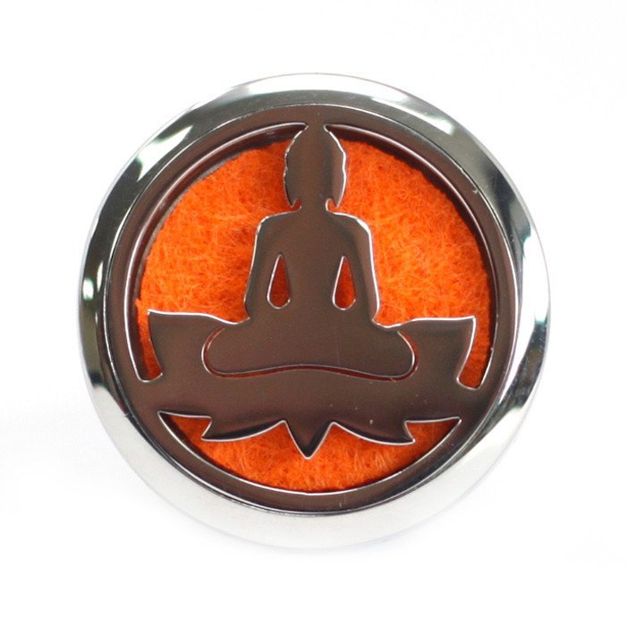30mm Car Diffuser Kit, Lotus Buddha Design | #product_category# - OneRoofGifts