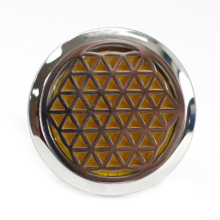 30mm Car Diffuser Kit with Flower of Life Design | #product_category# - OneRoofGifts