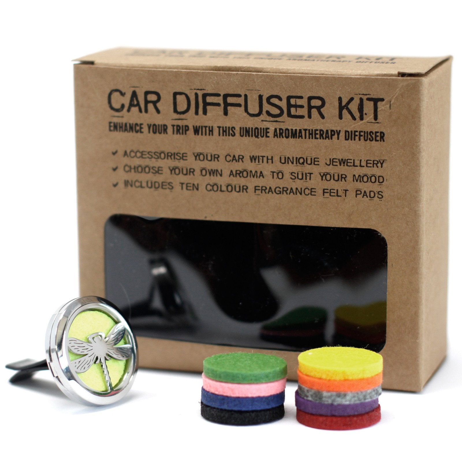 30mm Dragonfly Car Diffuser Kit | #product_category# - OneRoofGifts