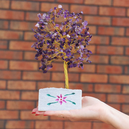 320 - Stone Amethyst Gemstone Tree | #product_category# - OneRoofGifts