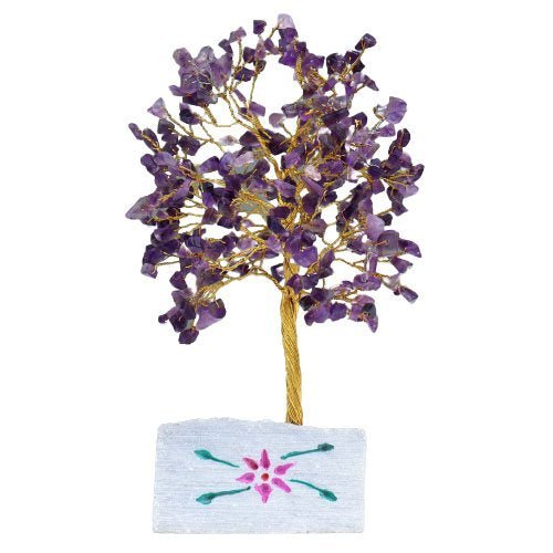 320 - Stone Amethyst Gemstone Tree | #product_category# - OneRoofGifts