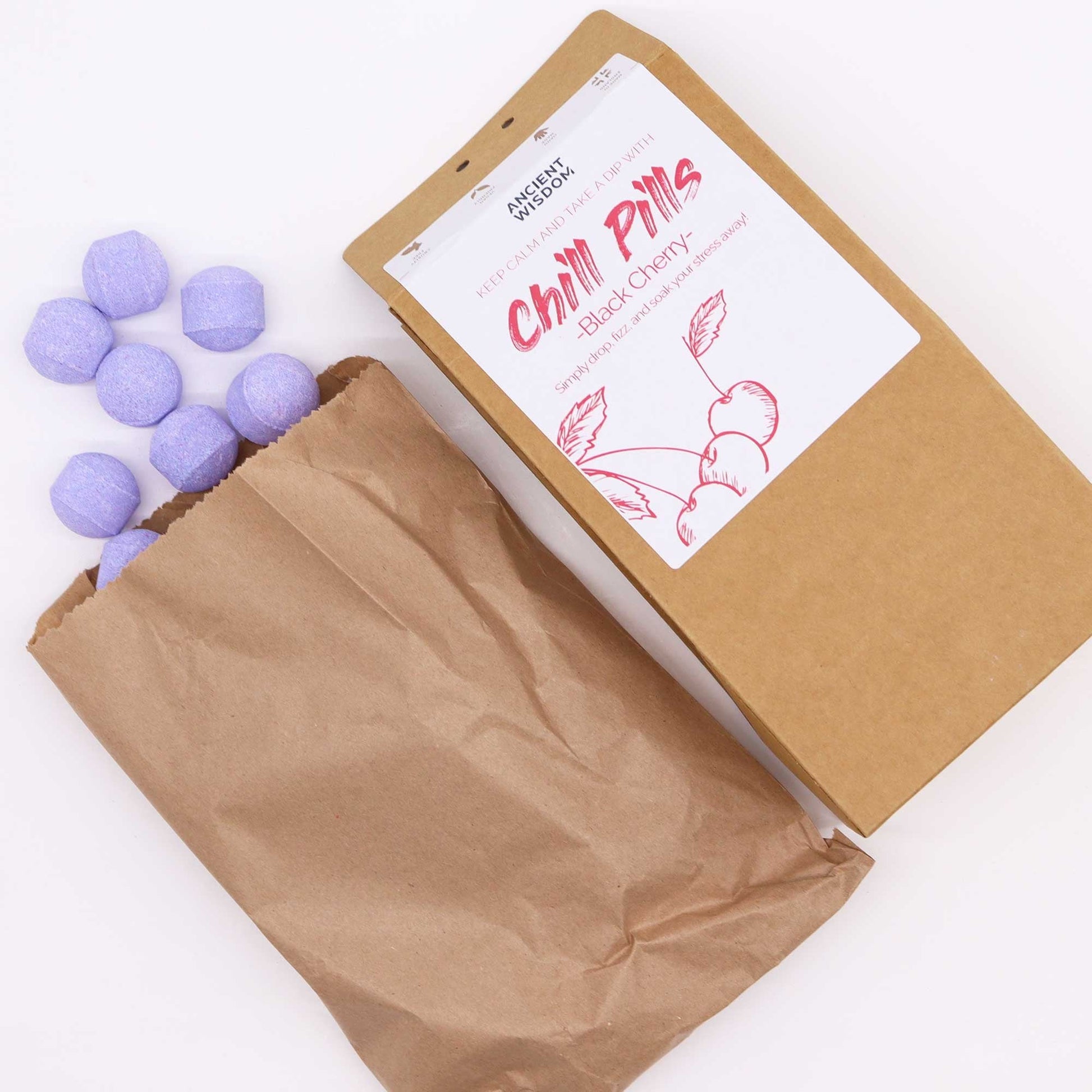 350g Chill Pills Gift Pack - Black Cherry | #product_category# - OneRoofGifts