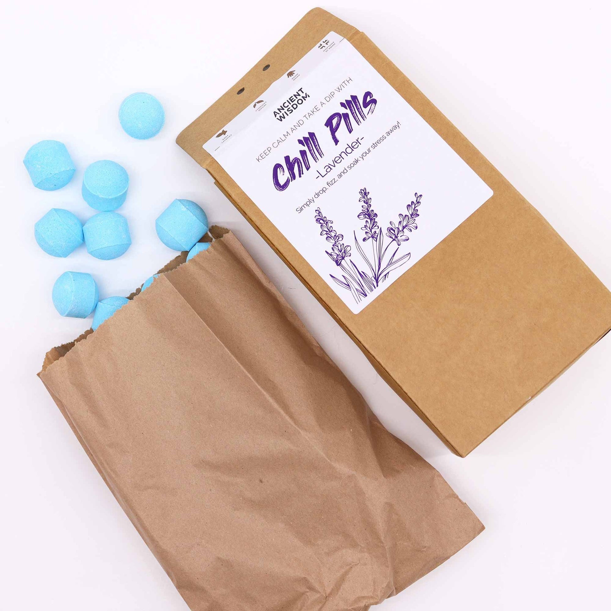 350g Chill Pills Gift Pack - Lavender | #product_category# - OneRoofGifts