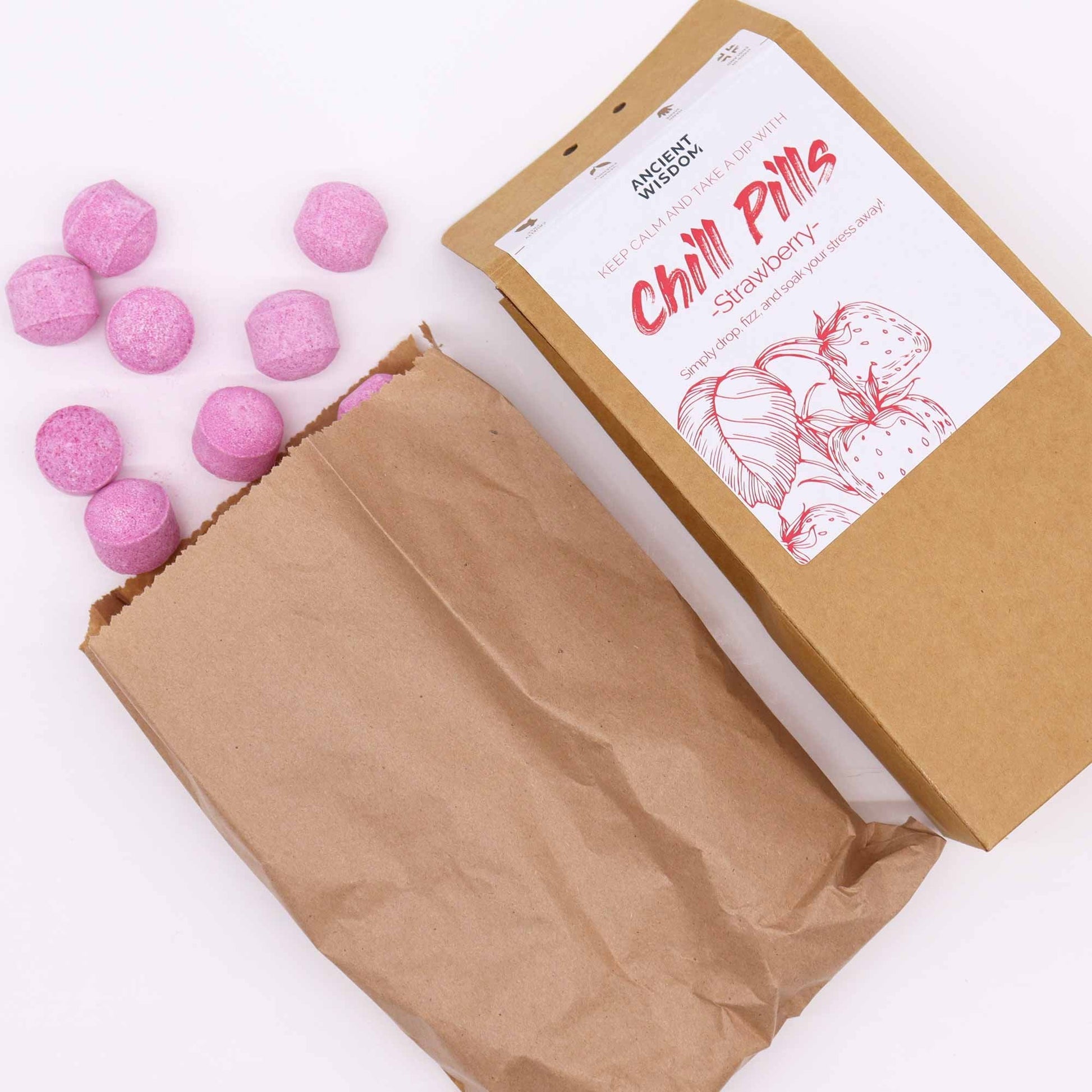 350g Chill Pills Gift Pack - Strawberry | #product_category# - OneRoofGifts
