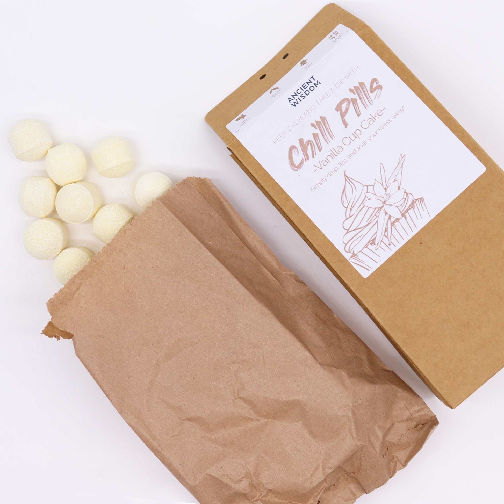 350g Chill Pills Gift Pack - Vanilla Cupcake | #product_category# - OneRoofGifts