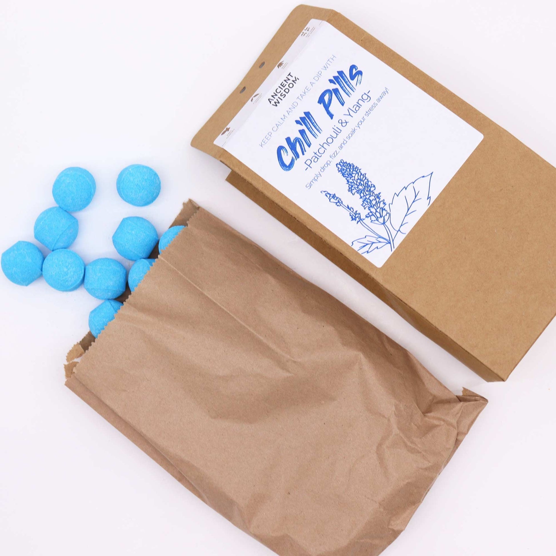 350g Chill Pills Gift Pack - Ylang and Patchouli | #product_category# - OneRoofGifts