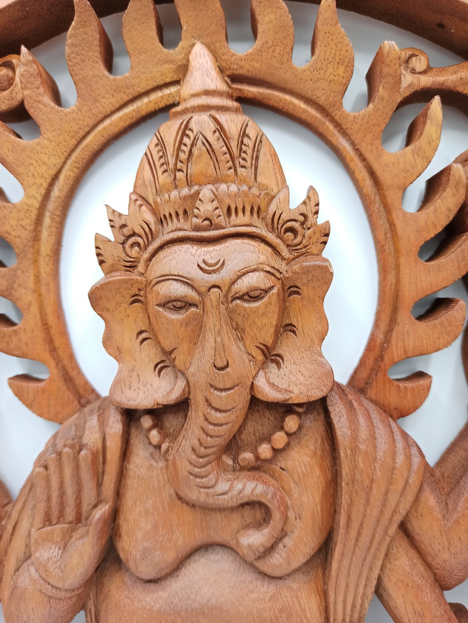 40cm Ganesh Decorative Panel | #product_category# - OneRoofGifts