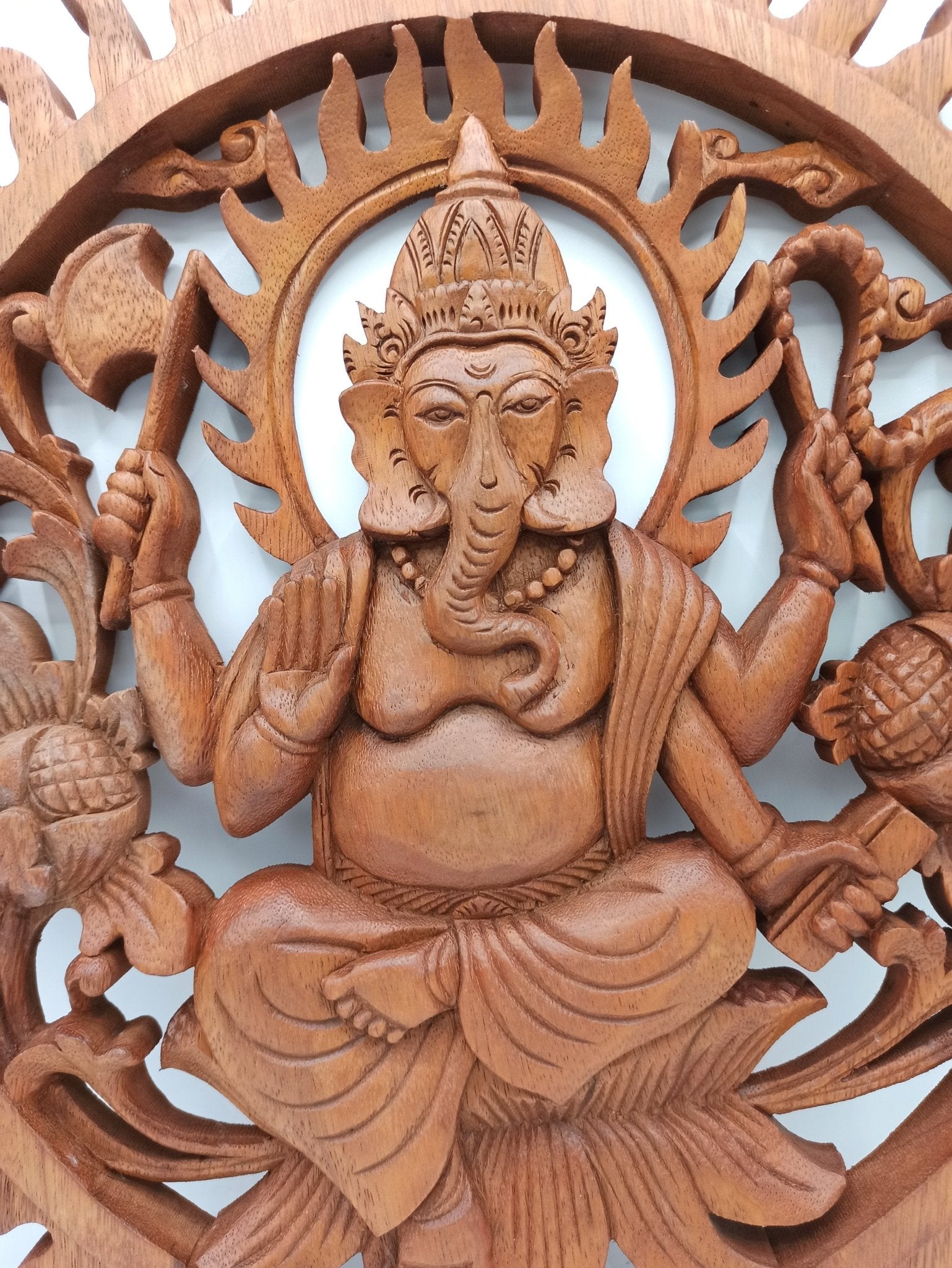 40cm Ganesh Decorative Panel | #product_category# - OneRoofGifts