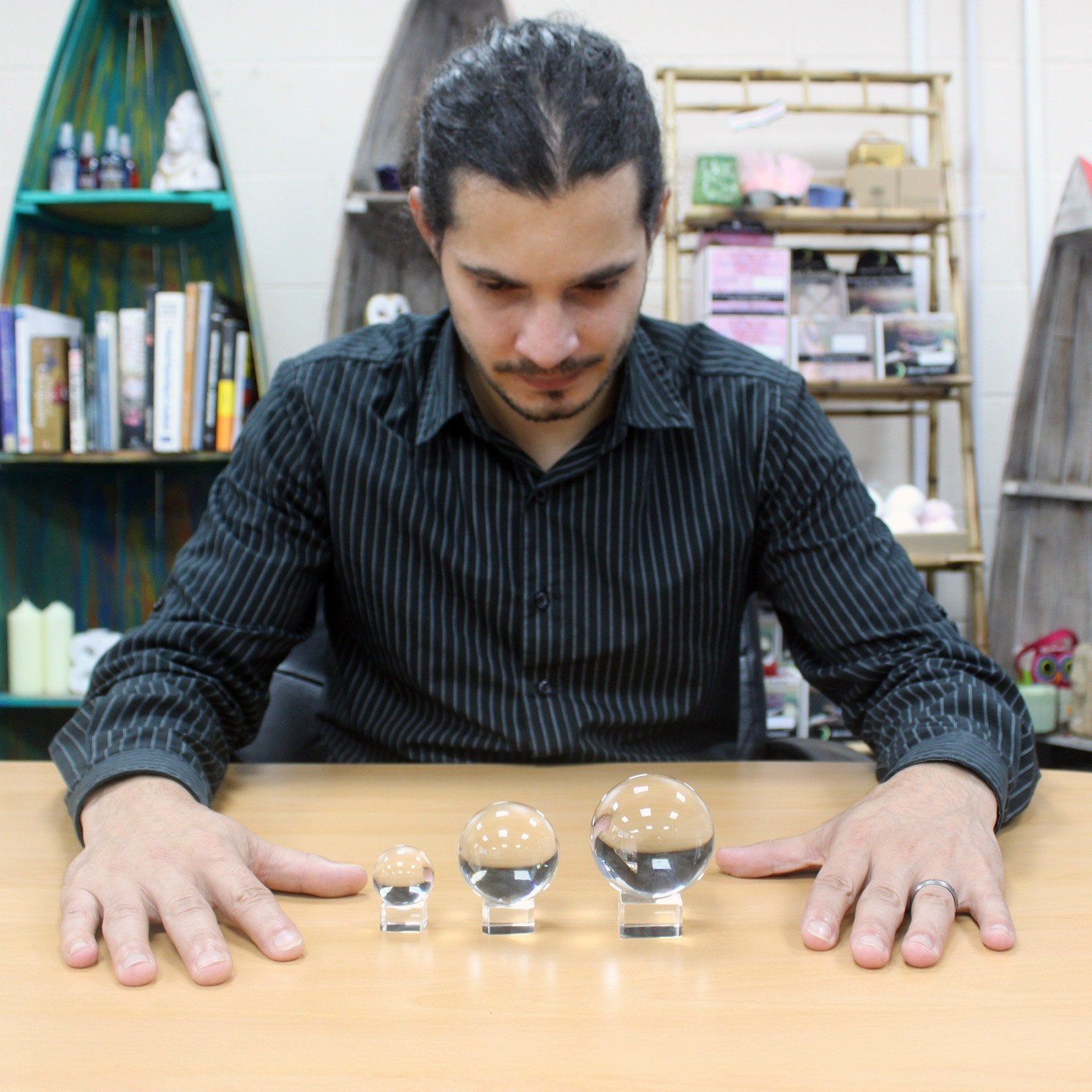 40mm Crystal Ball with Stand | #product_category# - OneRoofGifts