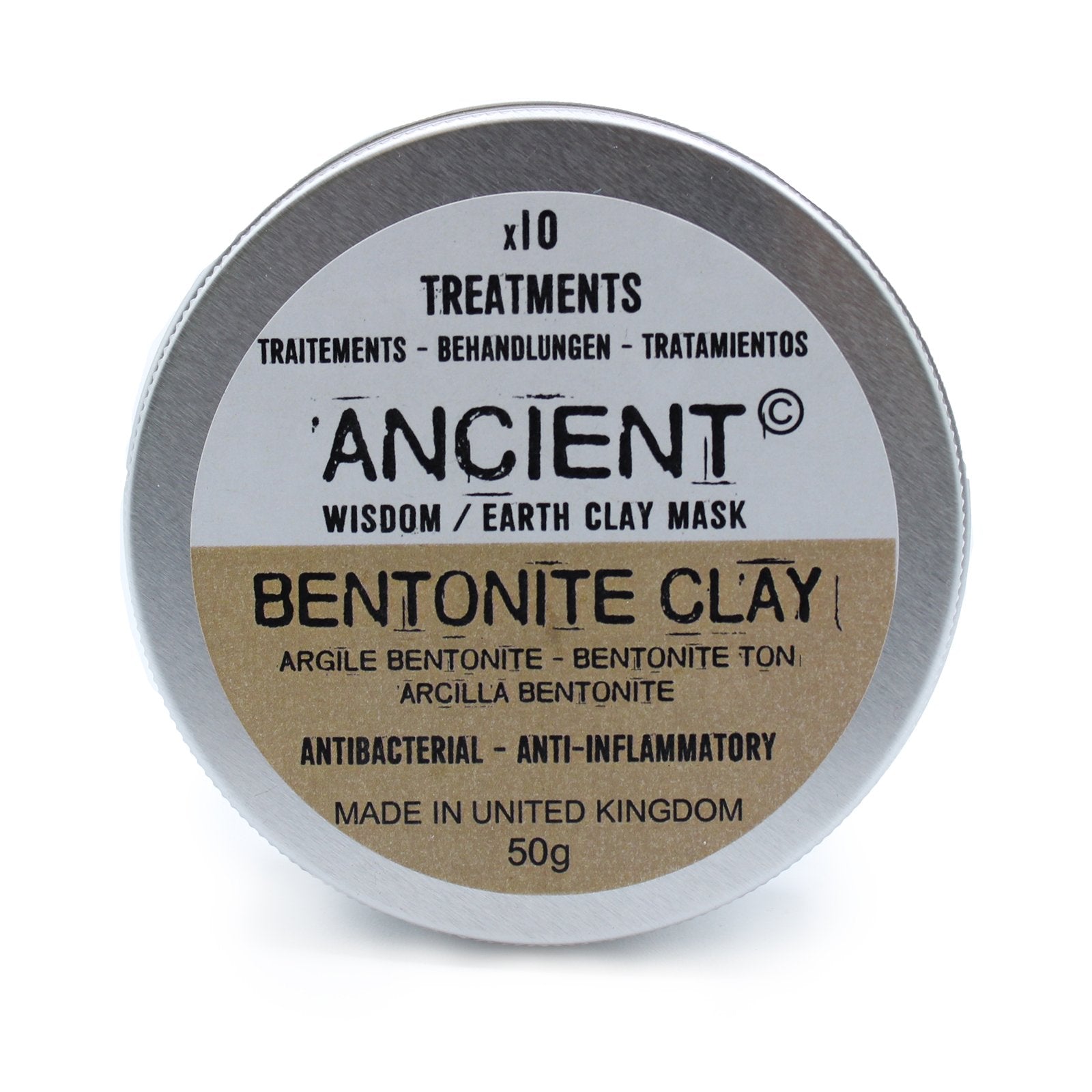 50g Bentonite Clay for Face & Body | #product_category# - OneRoofGifts