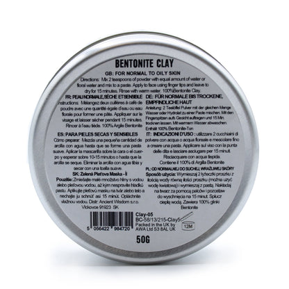 50g Bentonite Clay for Face & Body | #product_category# - OneRoofGifts
