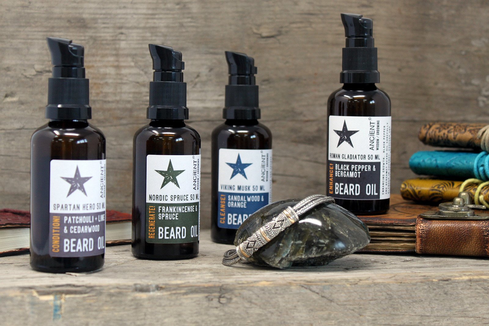 50ml Roman Gladiator Beard Oil | #product_category# - OneRoofGifts